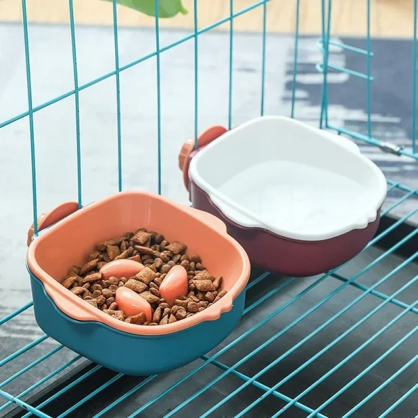 Pet Double-layer Food, Water Bow