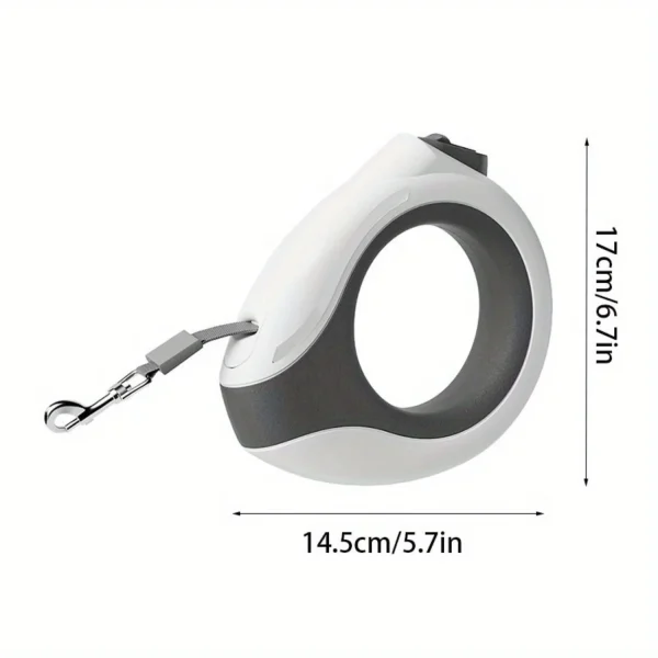 Reflective Retractable Dog Leash, For Easy Walking And Control