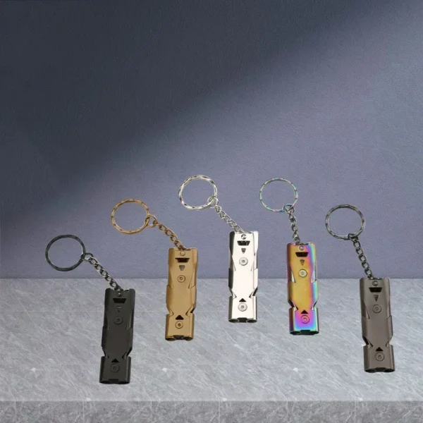 Metal Birds Ultrasonic Whistle, Stainless Steel, Feeding Annunciator