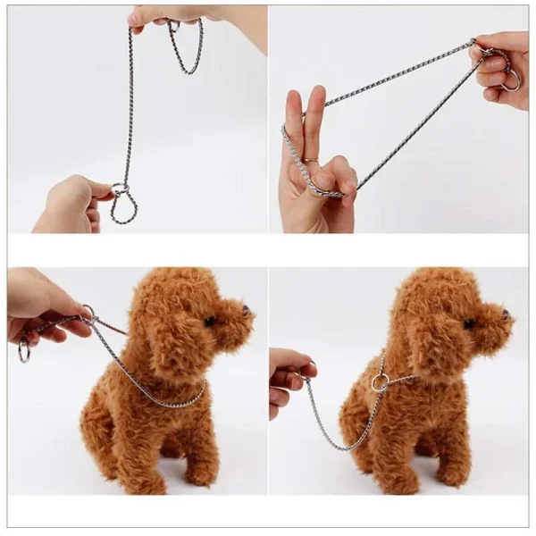 Stainless Steel Pet Leash For Small Dogs