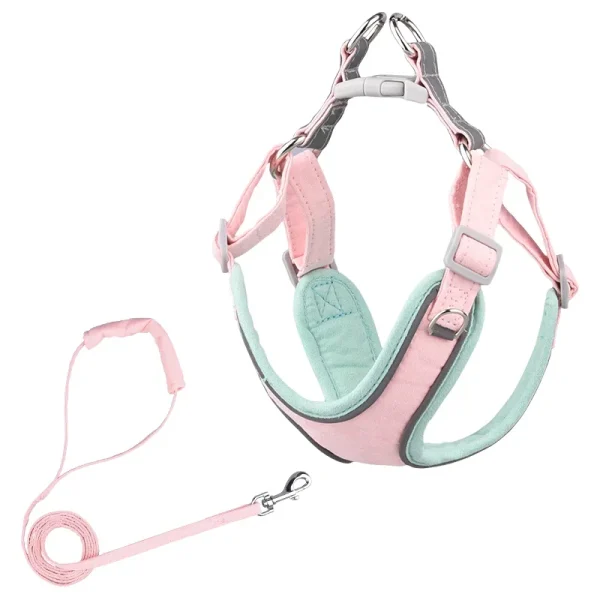 Adjustable Dog Harness, No Pull Collar For Small Medium Dogs
