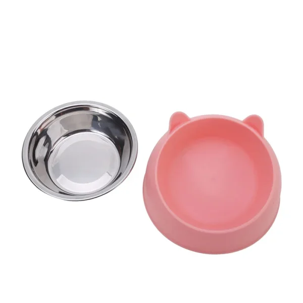 100ML Cat Dog Bowl ,15 Degrees Raised Non Slip Water, Feeder