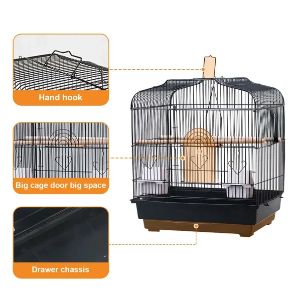 Travel Bird Cage With Handle