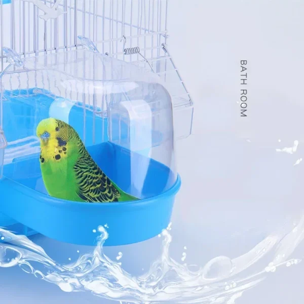 Bird Transparent Bathing Tub, Shower Box