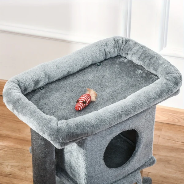 Cat Climbing Frame, Durable Scratching Post with Ball