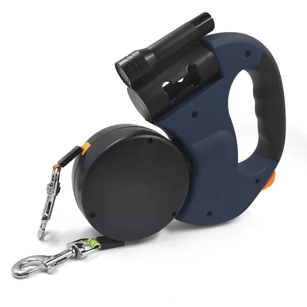 Automatic Retractable Traction Rope With LED Flashlight