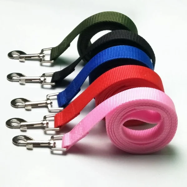 Pet Traction rope 120cm*1.5cm Nylon Dog Training Leash