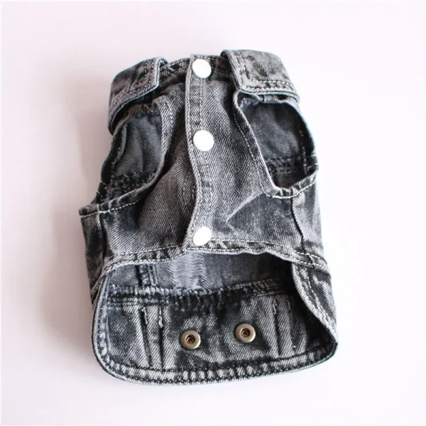 Thin Cool Dog Jeans Jacket for Small, Medium Dogs