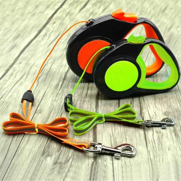 Retractable Dog Leash, Automatic Extending Traction Rope