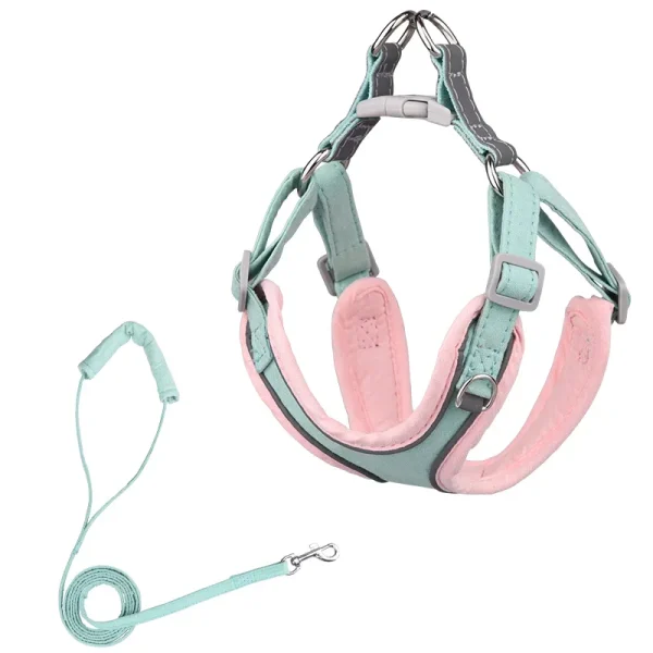Adjustable Dog Harness, No Pull Collar For Small Medium Dogs